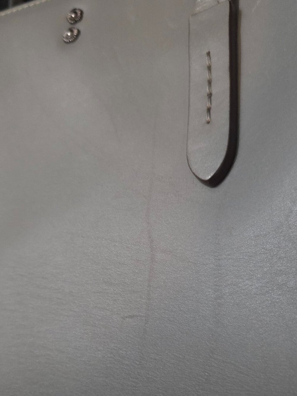 Coach 1941 Cooper Carryall Gray Glovetanned Handbag - With Crossbody Strap - Picture 14 of 14